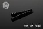 Libra Lures Slight Worm 38mm Cheese , Black 040